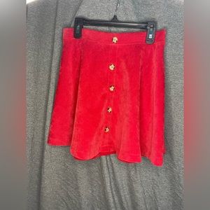Cat and Jack red skirt